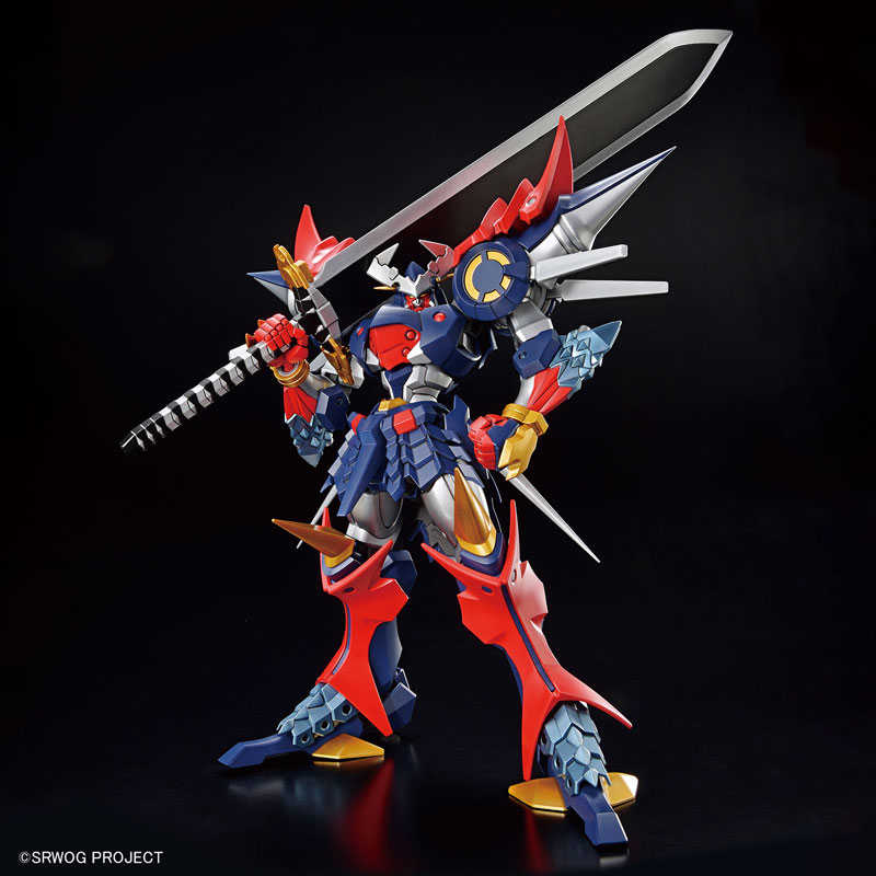 《夏本舖》代理 BANDAI HG 超級機器人大戰OG 大前卡 超軍神 機器人 武裝 武器 巨劍 戰鬥 組裝模型 可動