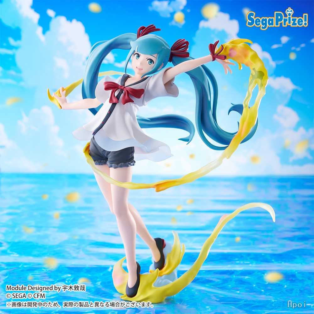 《夏本舖》日版 SEGA FIGURIZMα 初音未來 名伶計畫 Mega39\u0027s 歌姬計畫 虛擬 偶像 歌手 景品