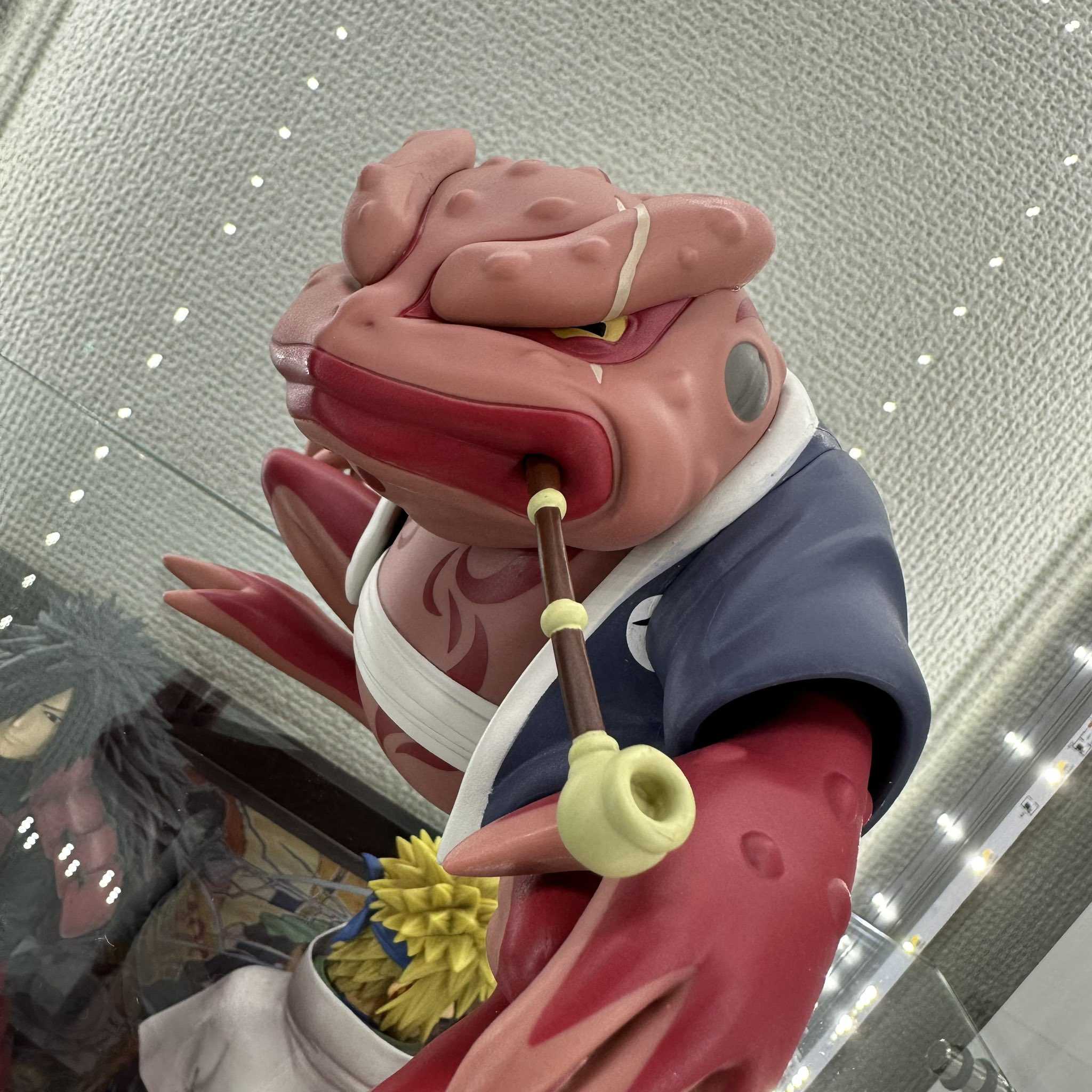 《夏本舖》代理 BANPRESTO REPOPRIZE 火影忍者 疾風傳 蛤蟆文太 軟膠公仔 蟾蜍 披風 強氣 景品