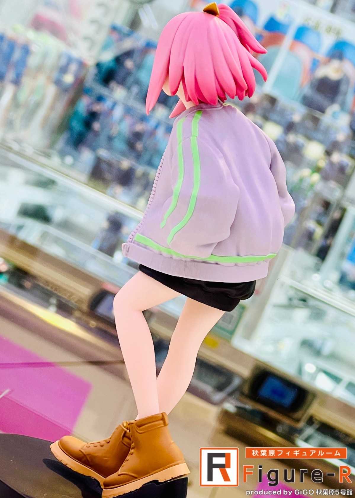 《夏本舖》日版 BANPRESTO 夜晚的水母不會游泳 渡瀨希羽衣 人形 粉毛 高中生 美少女 Vtuber 景品