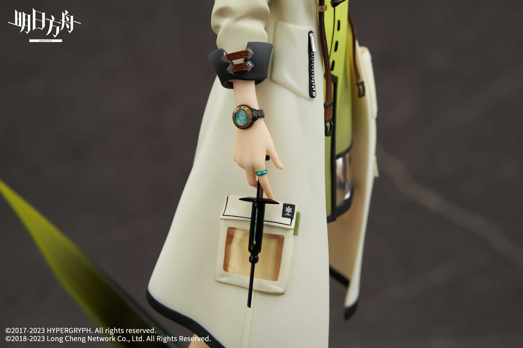 《夏本舖》現貨 APEX 特典版 明日方舟 凱爾希 1/7 內附 壓克力掛件 獸耳 白髮 制服 外套 短靴 站姿 地台