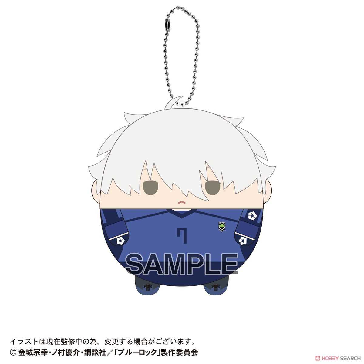 《夏本舖》日版 MAX LIMITED 藍色監獄 角色胖胖公仔掛飾 第5彈 BL-45 BLUE LOCK 中盒6入
