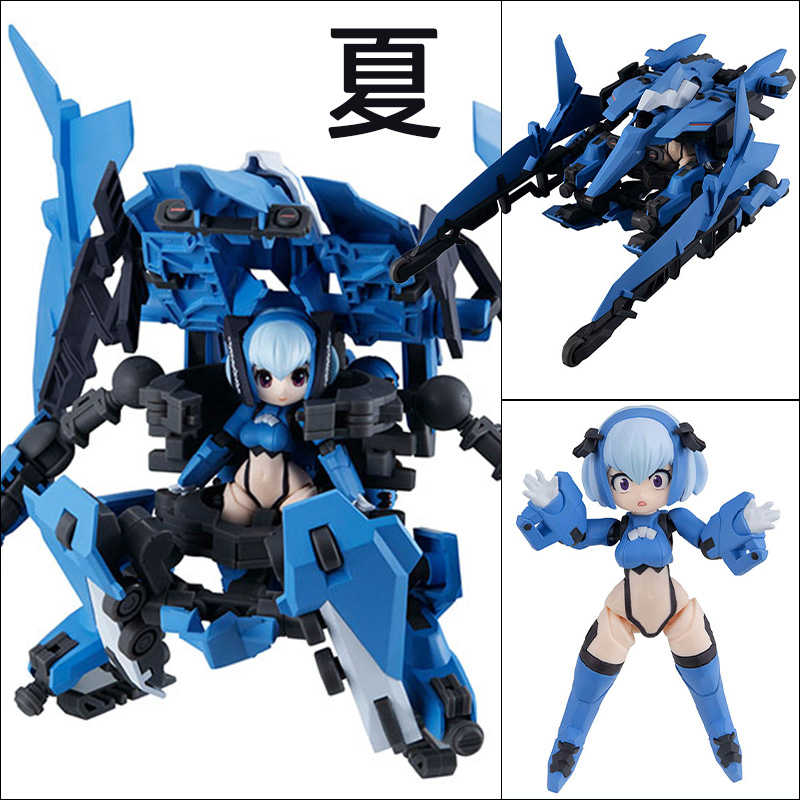 《夏本舖》代理 MegaHouse DESKTOP ARMY F-616[DR]s 藍雨納比特 機械萊卡翁 桌面 武裝