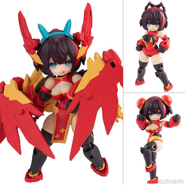 《夏本舖》代理 MegaHouse Desktop Army N-202d 朱雀 內附特典 龍息 零件 表情 桌面機娘