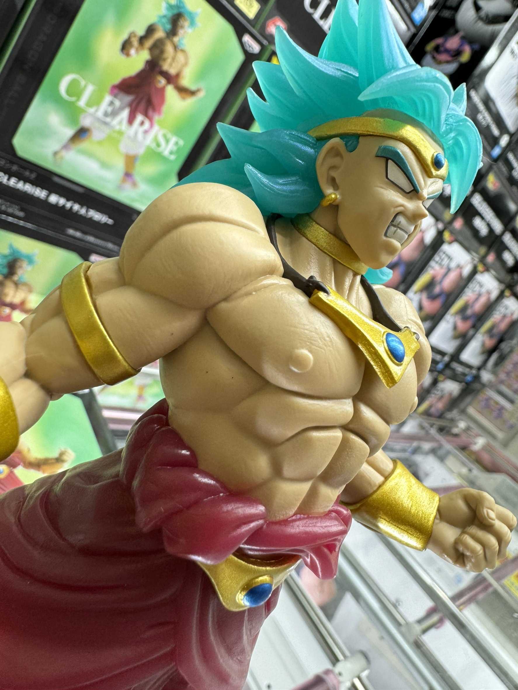 《夏本舖》代理 BANPRESTO CLEARISE 七龍珠Z  超級賽亞人 布羅利 傳說 外星人 最強 超級戰士 景品