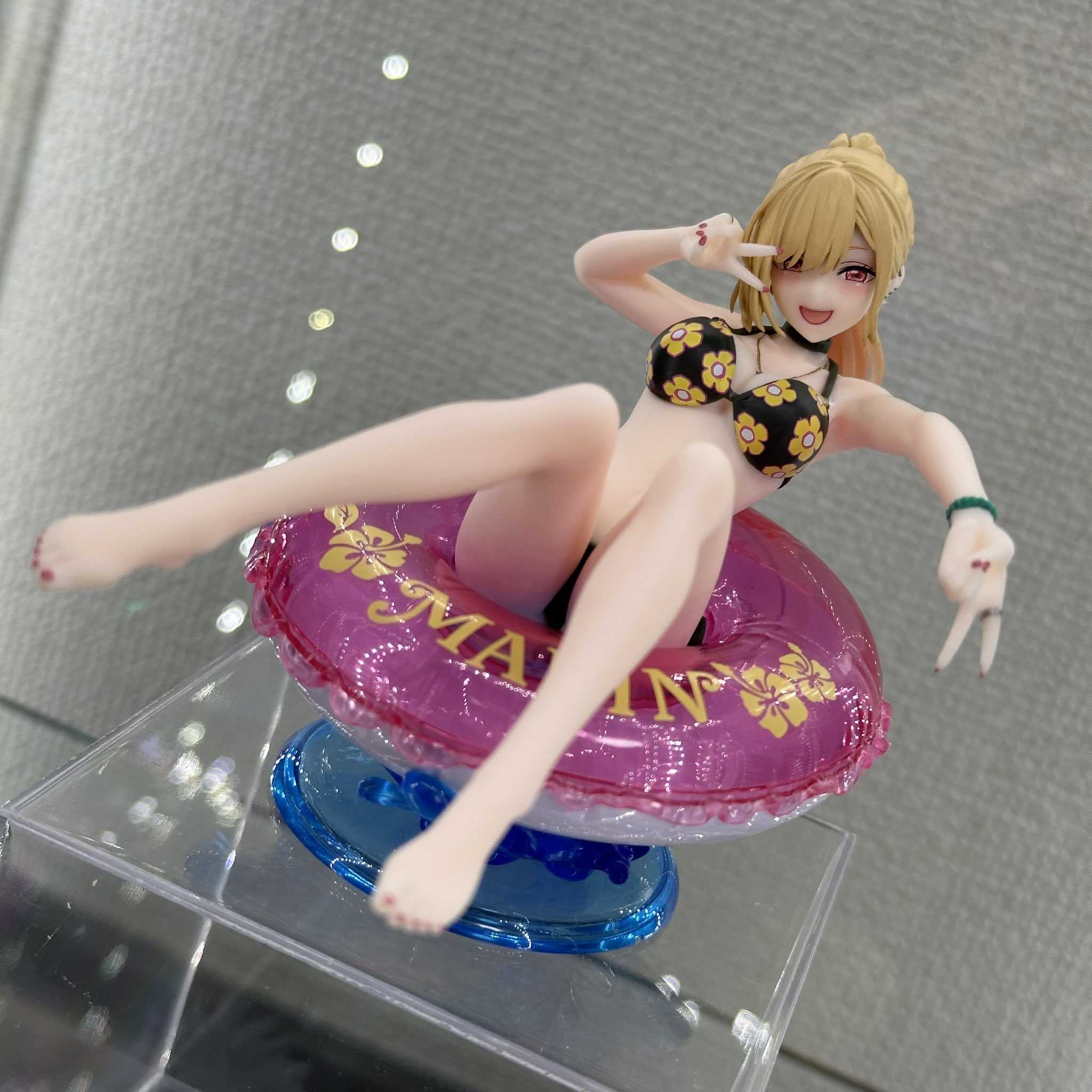 夏本舖》日版TAITO Aqua Float Girls 戀上換裝娃娃喜多川海夢泳圈泳裝