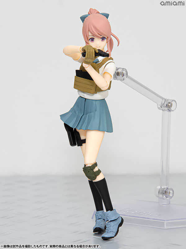 《夏本舖》日版 figma SP-157 武裝JK Variant A 軍事 女高中生 素體 馬尾 裝備 美少女 可動