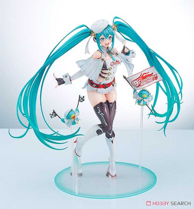 《夏本舖》代理 GSC 初音未來GT計畫 賽車未來 2023 虛擬 偶像 歌姬 雙馬尾 應援鳥 MIKU GSR 1/7