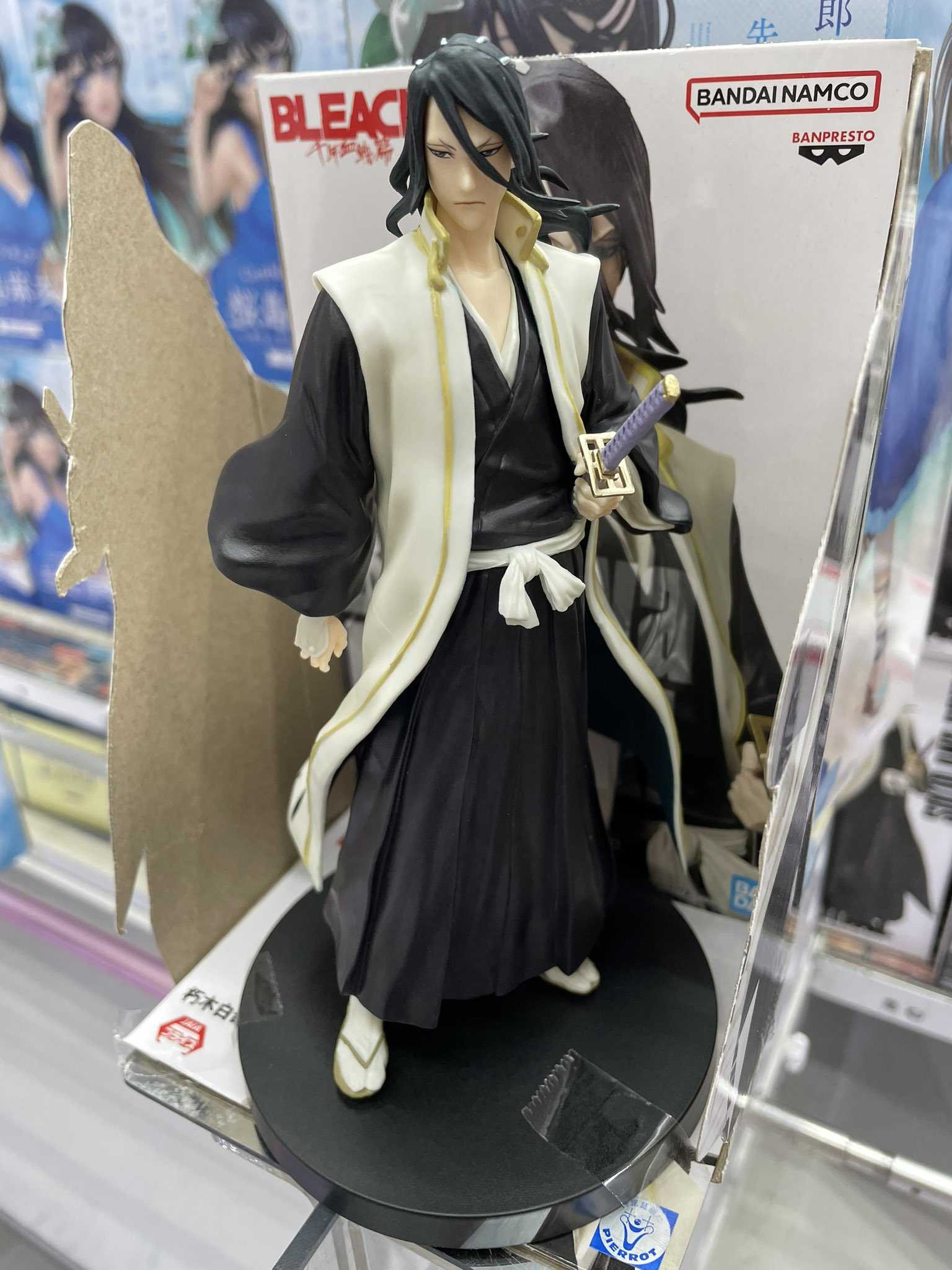 《夏本舖》代理 BANPRESTO BLEACH 死神 朽木白哉 武器 隊長 和服 SOLID AND SOULS 景品