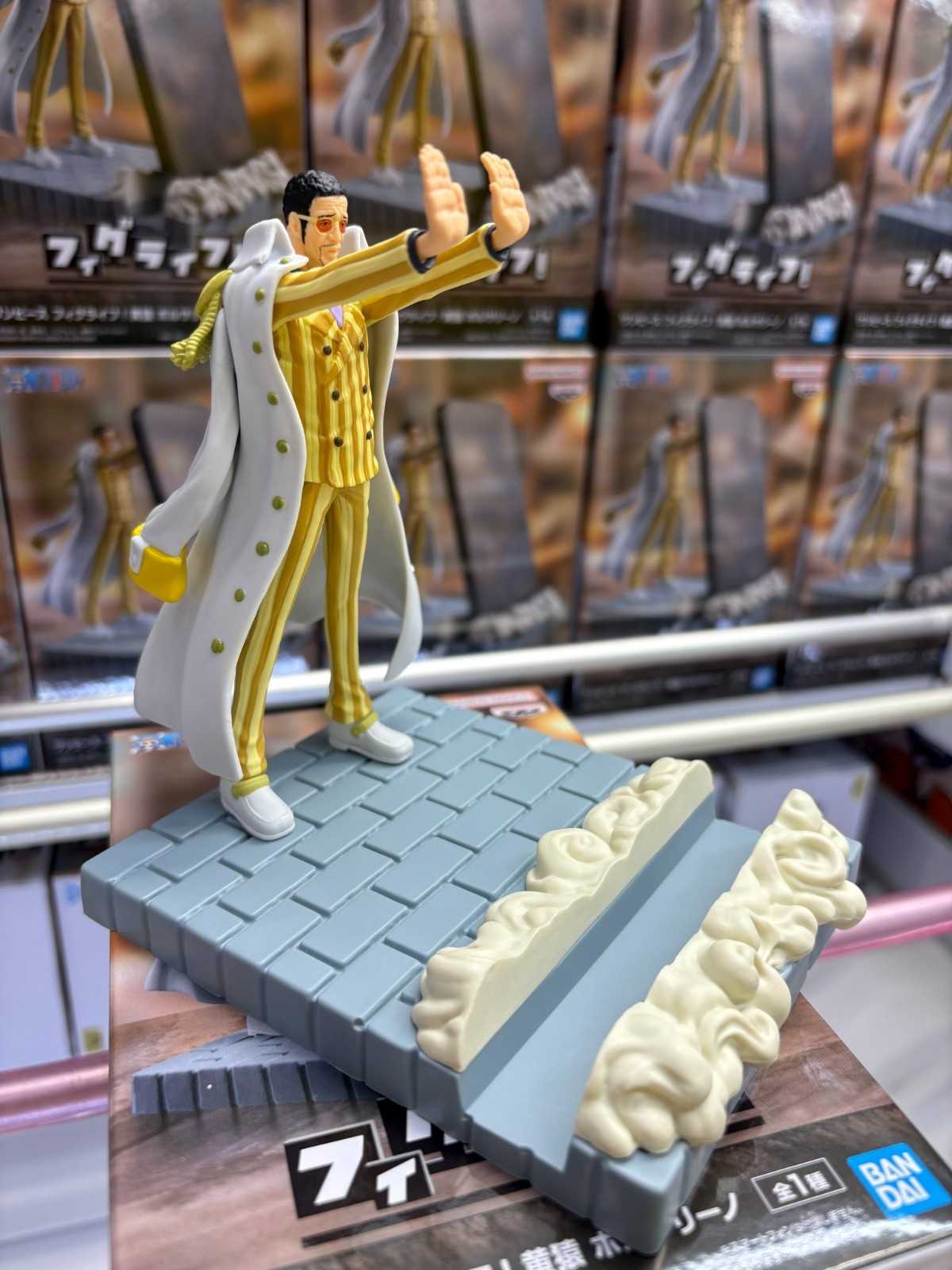 《夏本舖》日版 BANPRESTO FIGLIFE 航海王 海賊王 黃猿 波爾薩利諾 手機座 支撐座 萬普 金證 景品