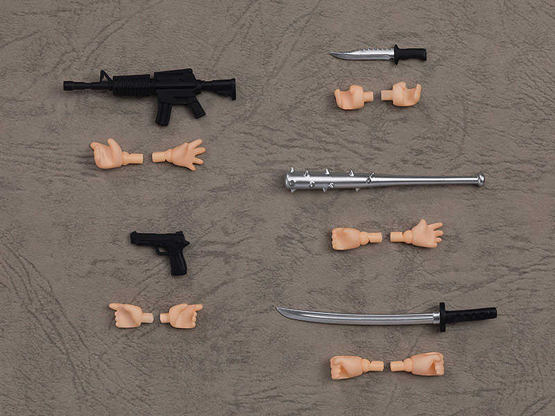 《夏本舖》代理 GSC 黏土娃 武器零件套組 不含素體 黏土人 配件 替換手掌 Weapon Parts Set Q版