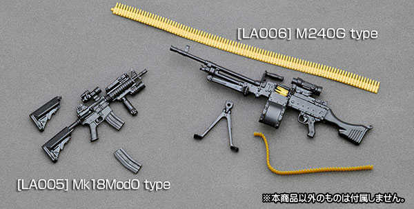 《夏本舖》日版 TOMYTEC FIGMA LA006 M240G 迷你武裝 Little Armory 組裝 模型