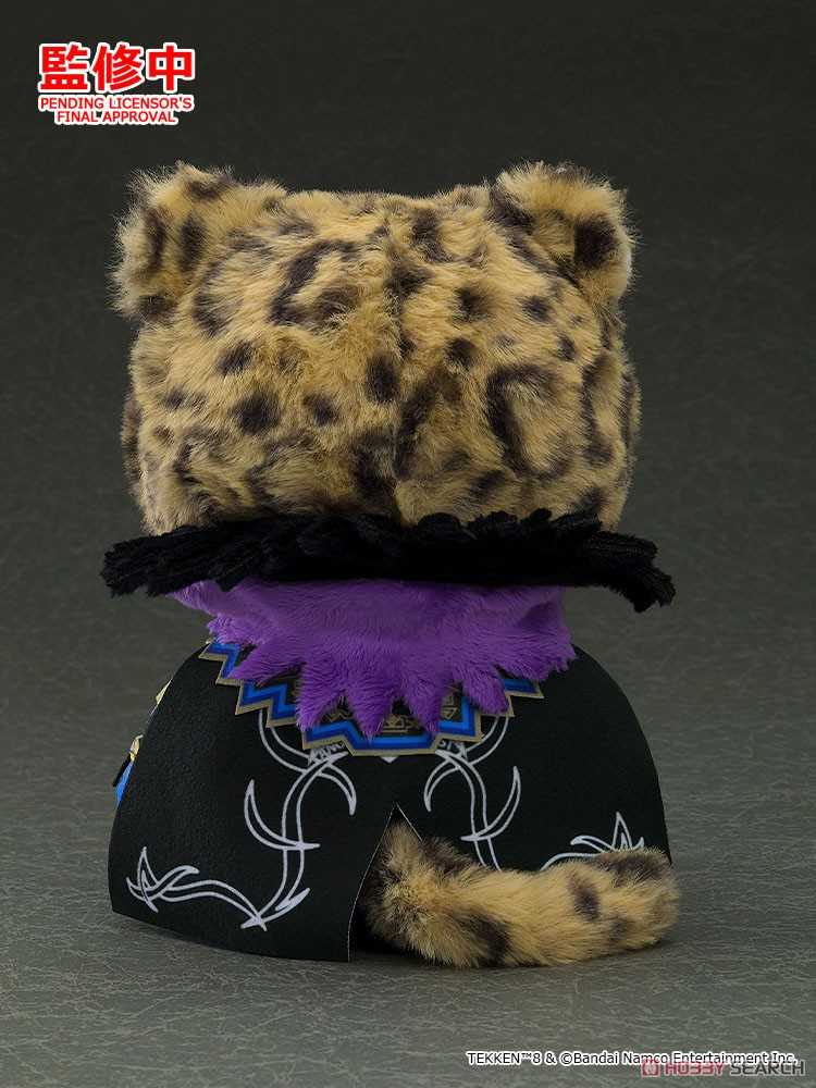 《夏本舖》代理 GSC 鐵拳8 玩偶 豹王 亞莉莎．伯斯科諾維奇 麗奈 絨毛 娃娃 坐姿 初代鐵拳 人造人 少女 Q版