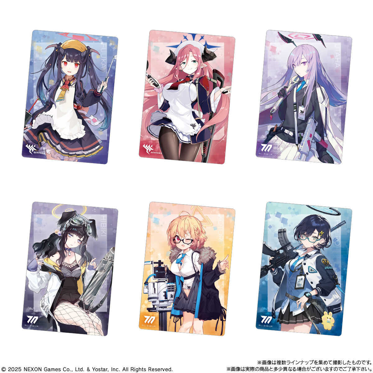 《夏本舖》日版 BANDAI 蔚藍檔案 餅卡 威化餅 第4彈 角色 卡片 收集 Blue Archive 中盒20入