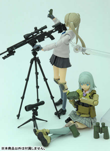 《夏本舖》日版 TOMYTEC FIGMA LA063 XM2010 增強型狙擊步槍 迷你武裝 LittleArmory