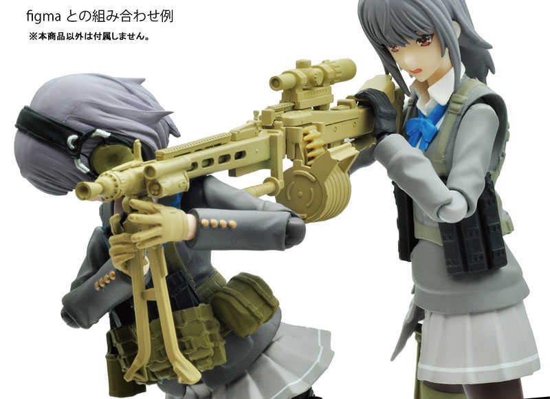 《夏本舖》日版 TOMYTEC FIGMA LA064 MG3KWS Type 迷你武裝 Little Armory