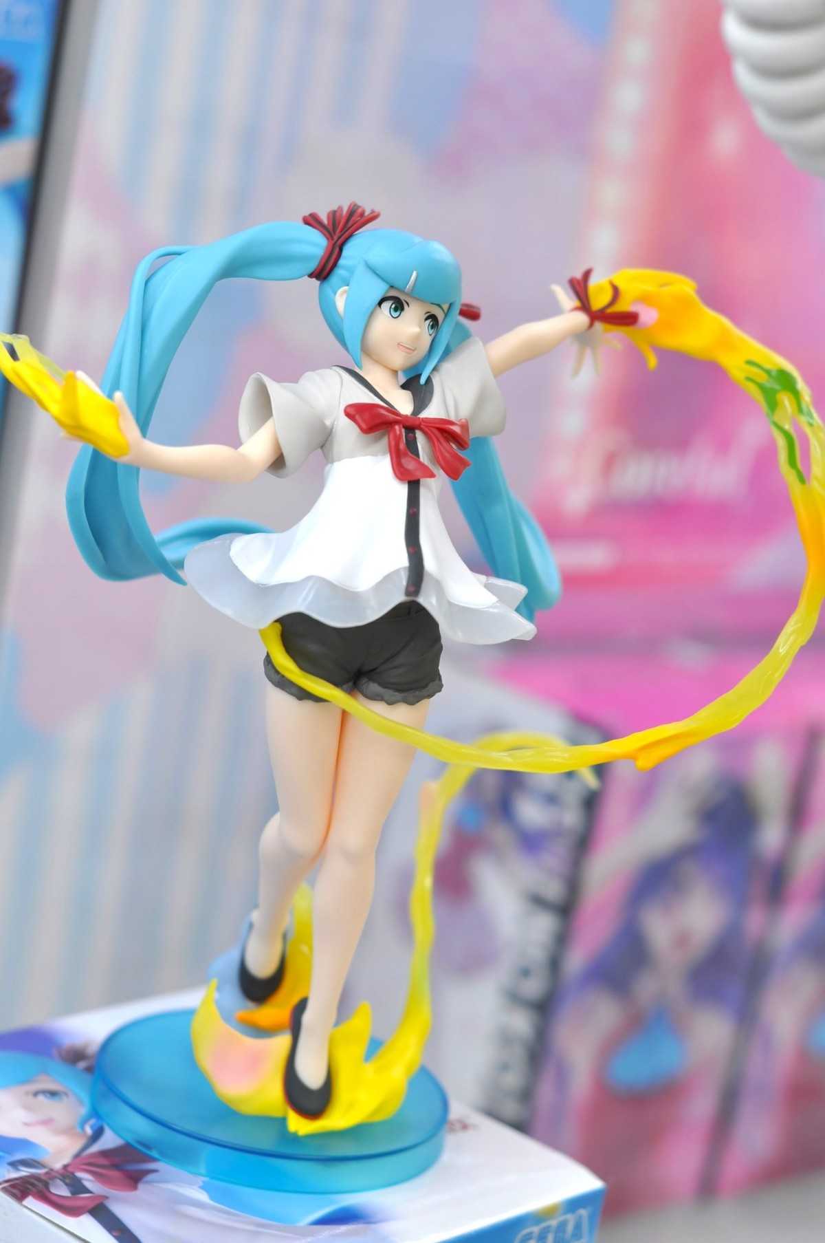 《夏本舖》日版 SEGA FIGURIZMα 初音未來 名伶計畫 Mega39\u0027s 歌姬計畫 虛擬 偶像 歌手 景品