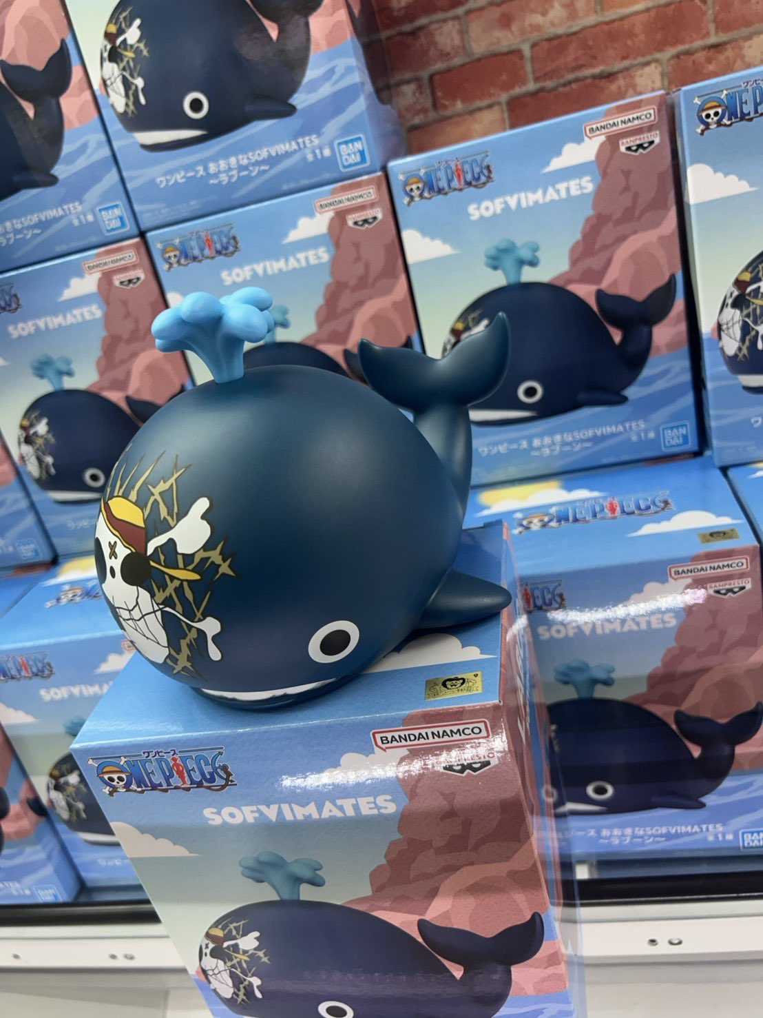 《夏本舖》代理 BANPRESTO 航海王 海賊王 拉布 西方藍 島鯨 倫巴海賊團 鯨魚 One Piece 景品