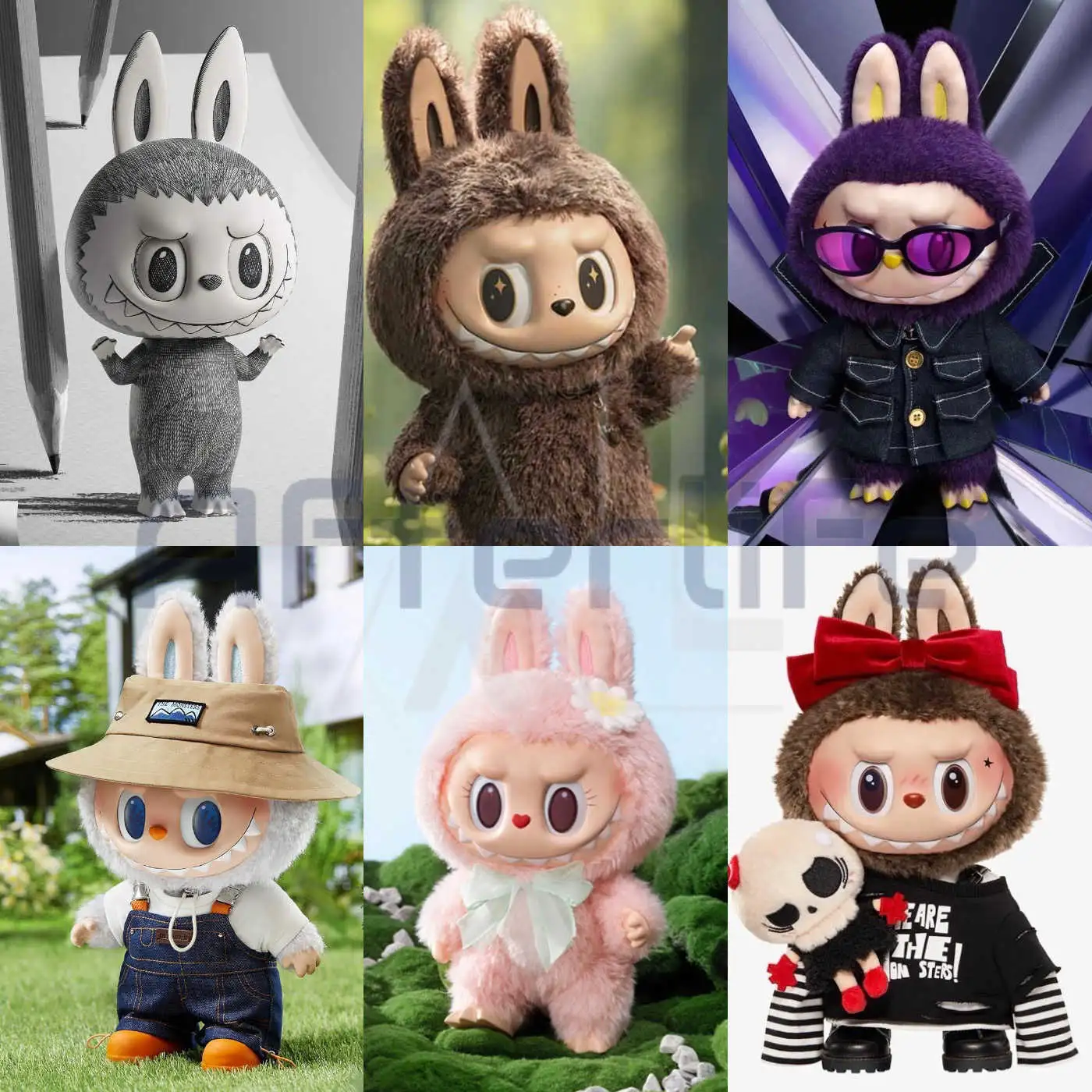 【自製賞線上抽】POP MART 泡泡瑪特 LABUBU家族