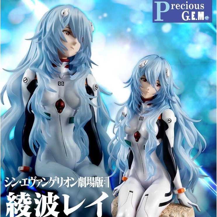 【萊笙流行國】MH Precious G.E.M. EVA 新世紀福音戰士｜長髮 綾波零 PVC 公仔 模型 代理版