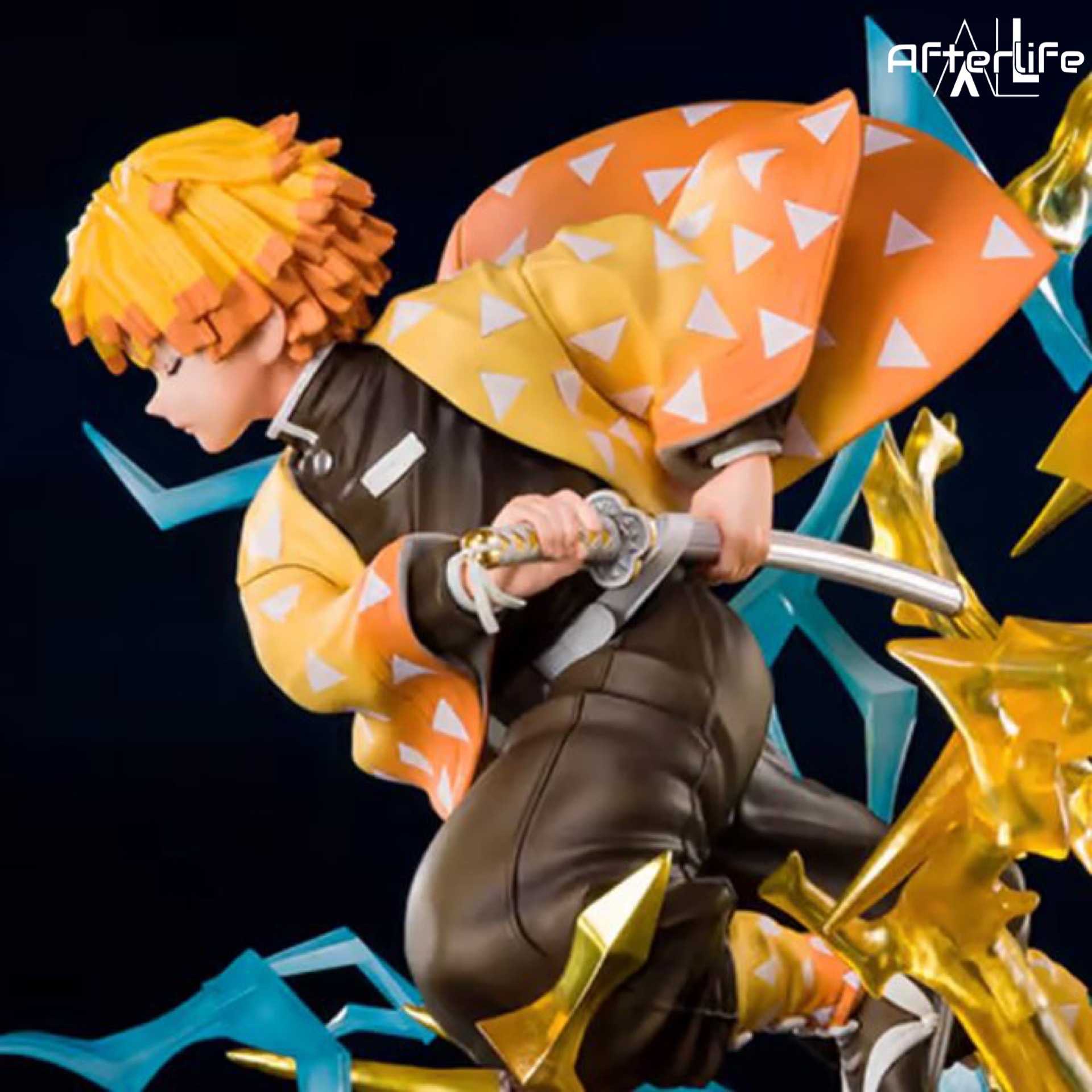 【萊笙流行國】Figuarts ZERO 鬼滅之刃｜我妻善逸 霹靂一閃 PVC 公仔 代理版 約15cm