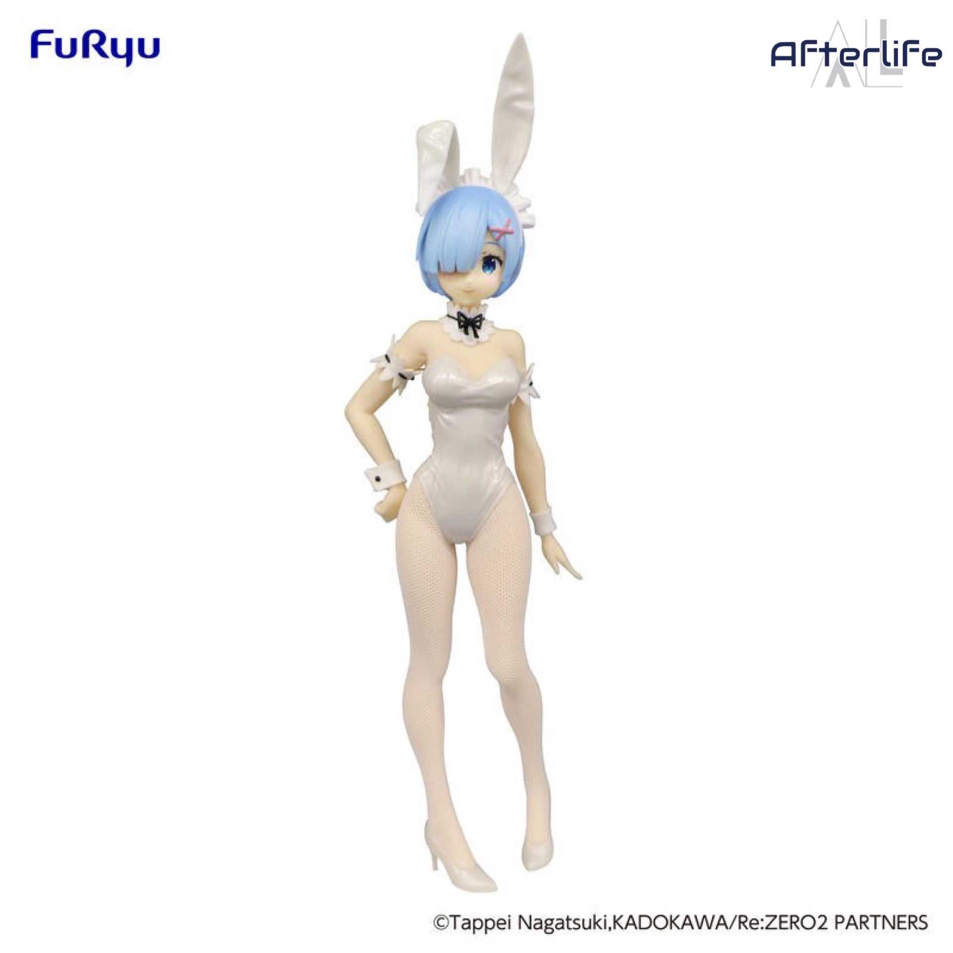 【萊笙流行國】FURYU Re:從零開始的異世界生活｜BiCute 兔女郎 雷姆 珍珠白 大尺寸 公仔