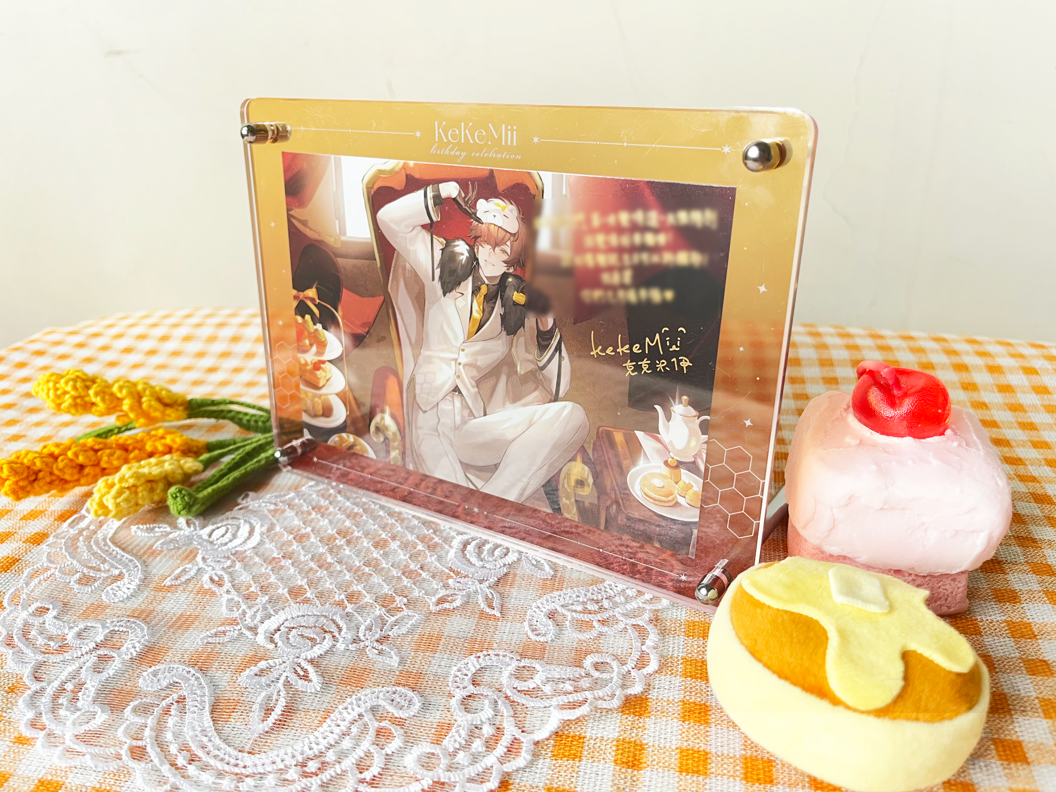 燙金明信片相框組