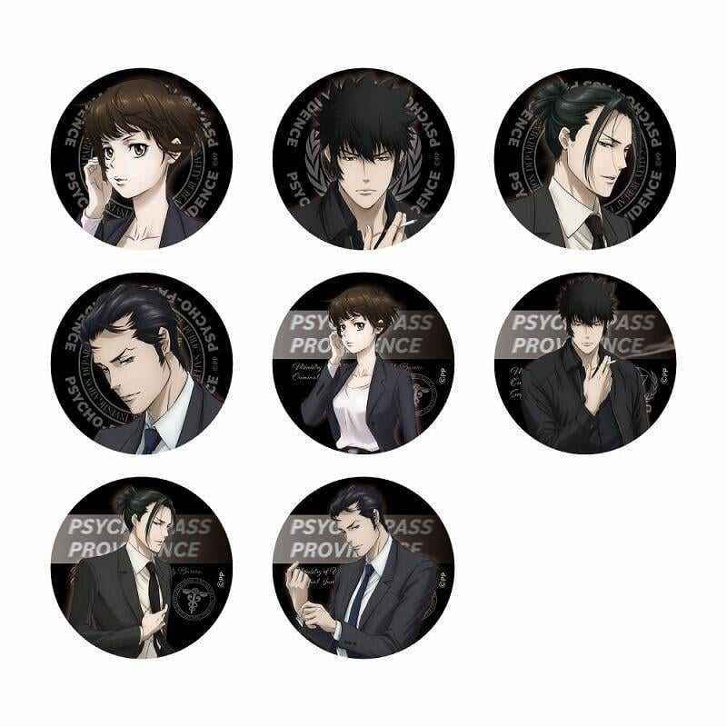 ■預購■『Animate』通販限定｜劇場版 PSYCHO-PASS 心靈判官 PROVIDENCE 徽章組（全8種）。