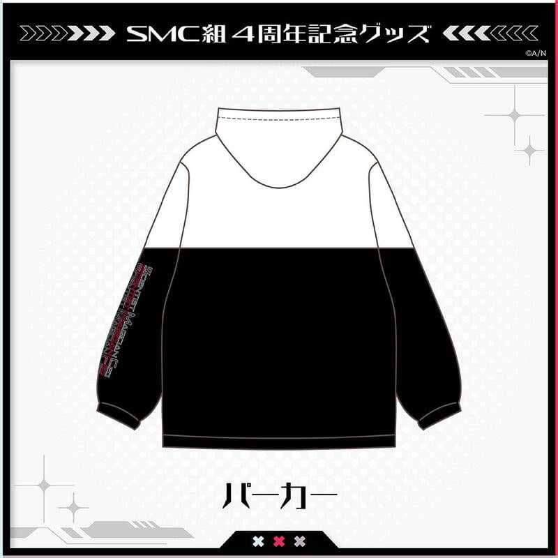■預購■『官網』通販｜彩虹社｜にじさんじ SMC組 4周年記念『加賀美隼人＆夜見蕾娜＆葉加瀨冬雪』連帽外套。