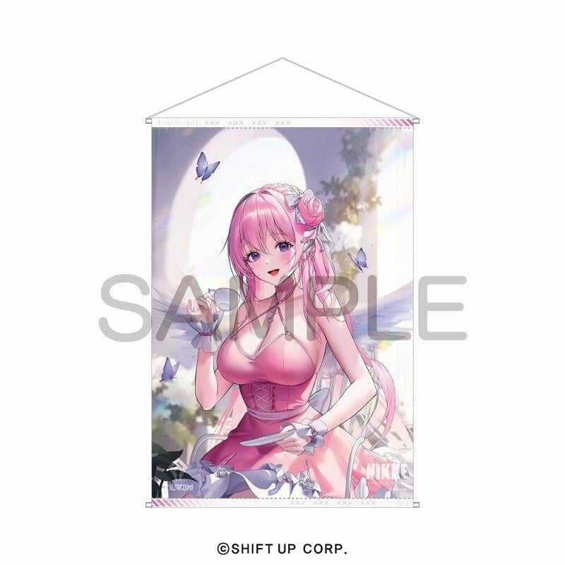 ■預購■『Animate』通販｜勝利の女神:NIKKE｜勝利女神：妮姬『桃樂絲 / ノスタルジア』B2掛軸。