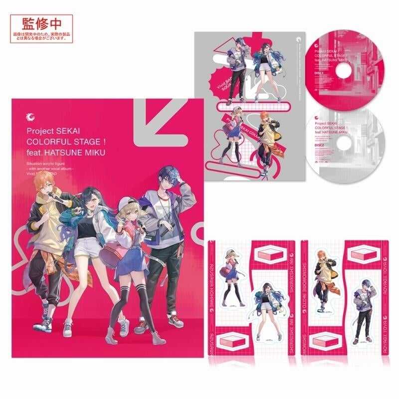 ■預購■『Animate』通販｜世界計畫 彩色舞臺 feat.初音未來『Vivid BAD SQUAD』情境立牌&專輯。