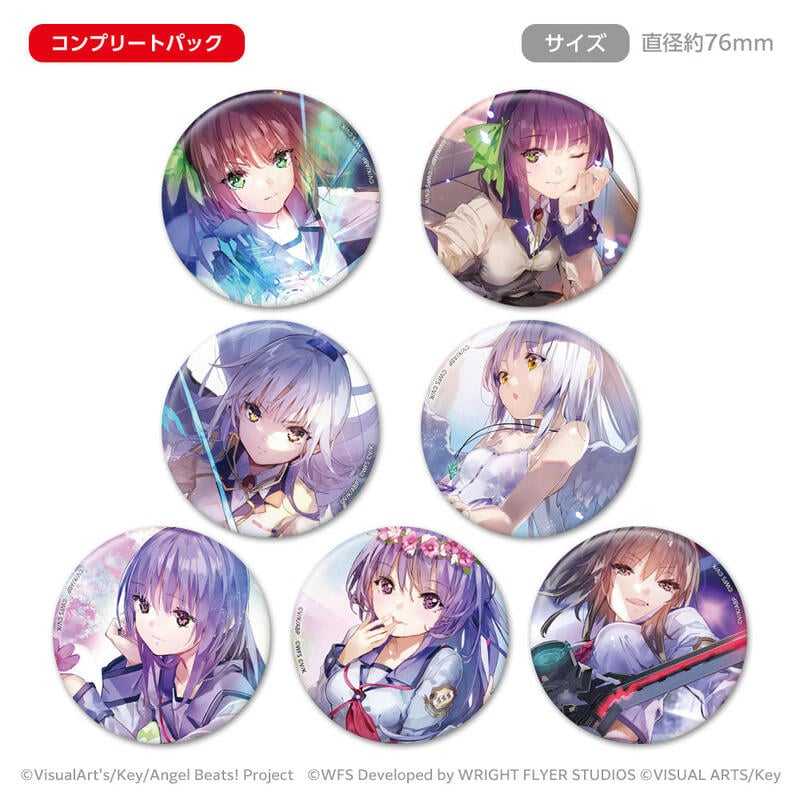 ■預購■『va-store』通販｜緋染天空 × Angel Beats 徽章組 (BOX)。[0302]