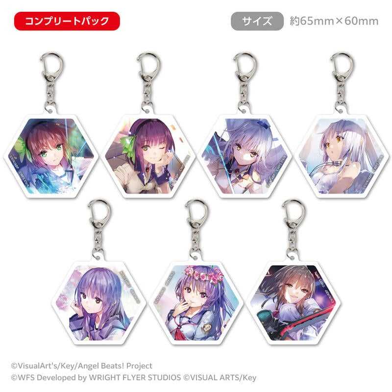 ■預購■『va-store』通販｜緋染天空 × Angel Beats 吊飾組 (BOX)。[0302]