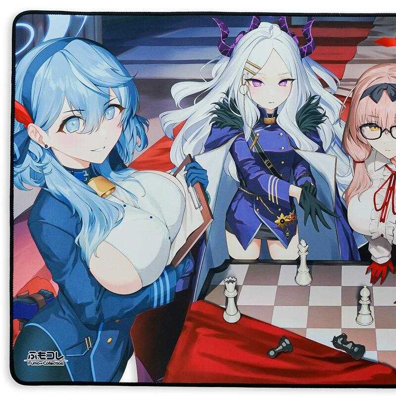 ■預購■『官方』通販｜蔚藍檔案 x fumo 第二彈 聯名 【風紀委員會】 2XL 滑鼠墊。[0611]