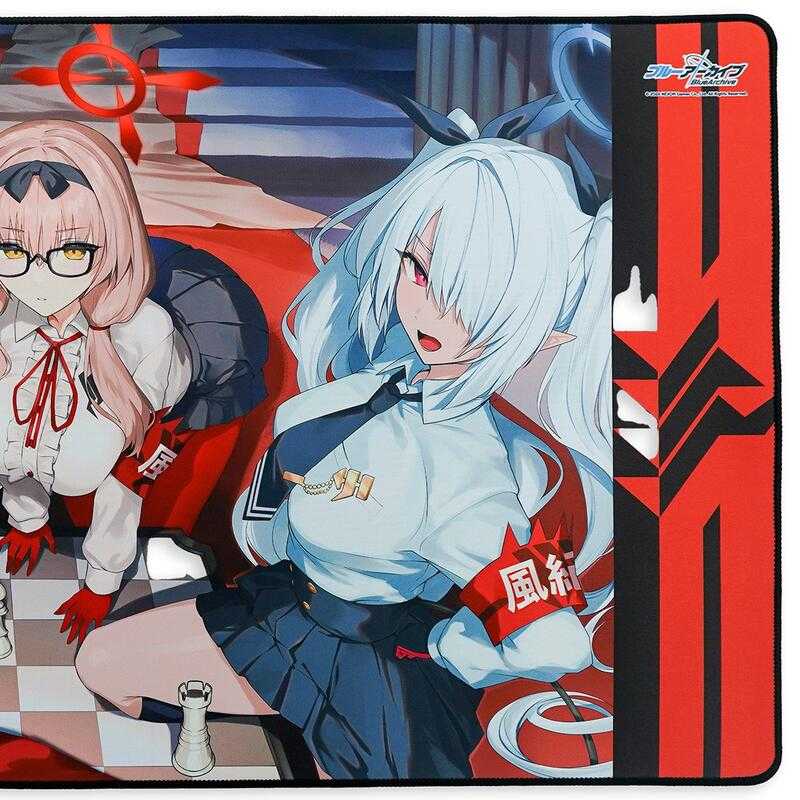 ■預購■『官方』通販｜蔚藍檔案 x fumo 第二彈 聯名 【風紀委員會】 2XL 滑鼠墊。[0611]