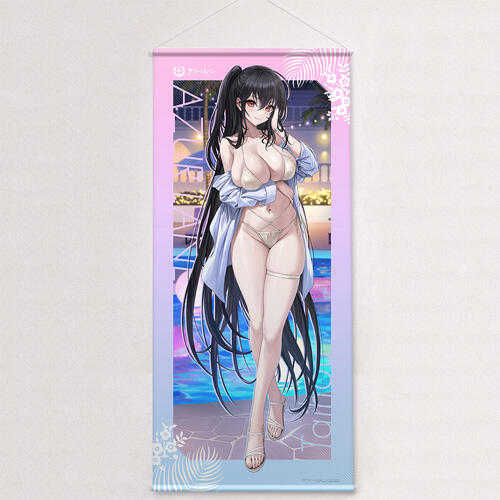 ■預購■C104【カーテン魂】通販先行｜ 碧藍航線『大鳳／ナイトプール 』特大掛軸。[0817]