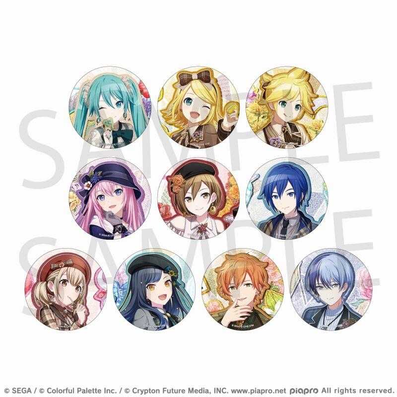 ■預購■『Animate』通販｜世界計畫 彩色舞臺 feat.初音未來 2022-2023生日閃亮徽章組A。[0811]