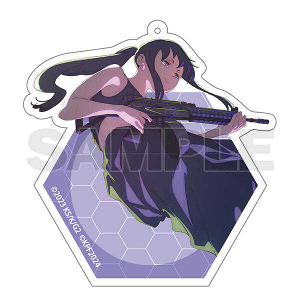 ■預購■『ANIPLEX+』通販｜刀劍神域 外傳 GGO2×KPF2024『Pitohui』壓克力吊飾。[0112]