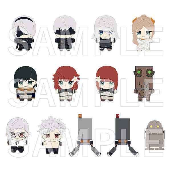 ■預購■『ANIPLEX+』通販｜尼爾:自動人形 Ver1.1a《輔助機的Podcast酒場活動》娃娃吊飾。[0308]