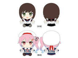 ■預購■『HMV』通販限定｜ 艦娘 & 艦隊收藏 12週年『時雨&春雨&秋雲&霞』坐姿玩偶。[0531]