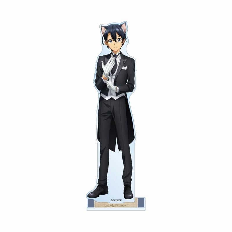 ■預購■『Animate』通販｜刀劍神域 SAO「桐人」貓耳執事・女僕 ver. 立牌＆海報＆貼紙。[0628]