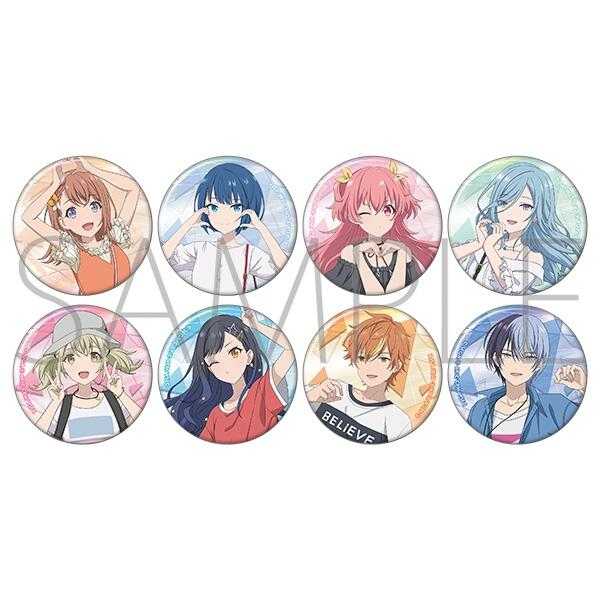 ■預購■『Animate』通販｜劇場版《世界計畫 繽紛舞臺！崩壞的世界 & 無法歌唱的未來》徽章組B