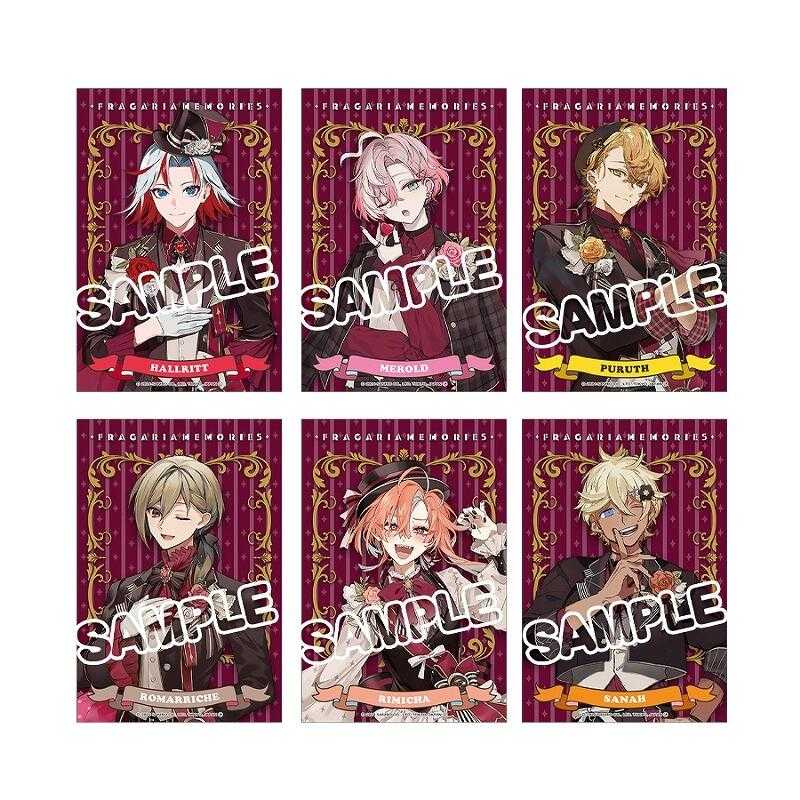 ■預購■『Animate』通販｜三麗鷗騎士 1週年『RED BOUQUET』明信片組。