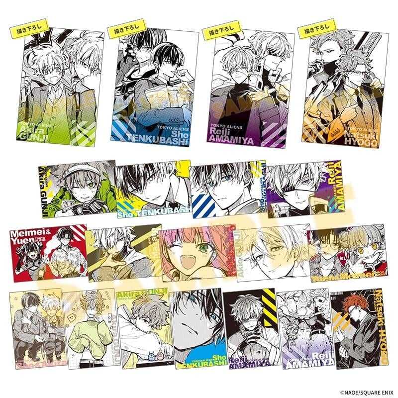 ■預購■『Animate』通販｜東京ALIENS & 東京異星人 明信片BOX Vol.3。（全20種）