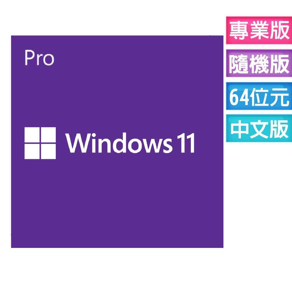 Windows 11 專業版 隨機版 DVD(軟體拆封後無法退貨)