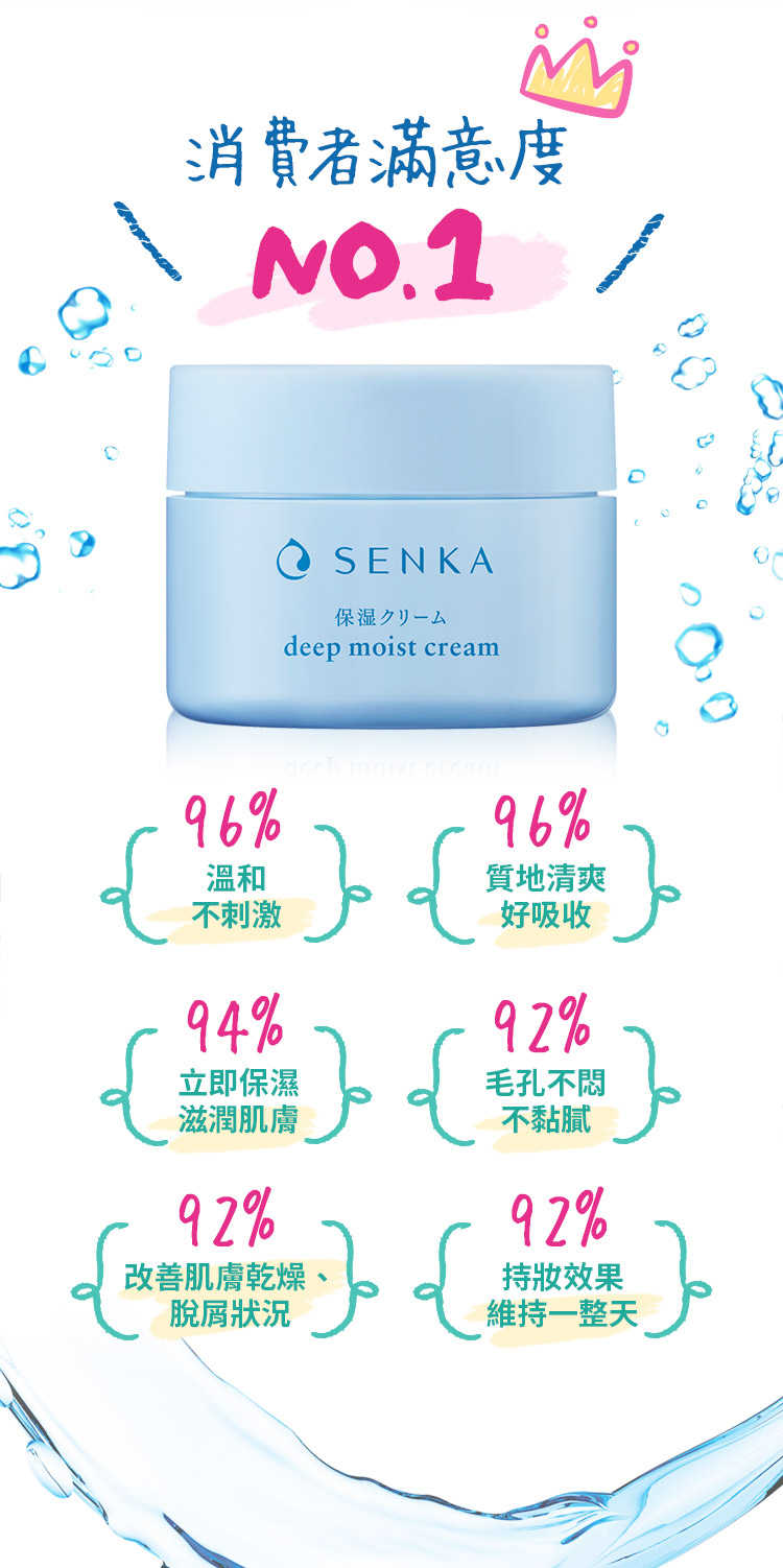 【宓羲氏美妝】資生堂 SENKA 專科 水潤專科保濕輕乳霜