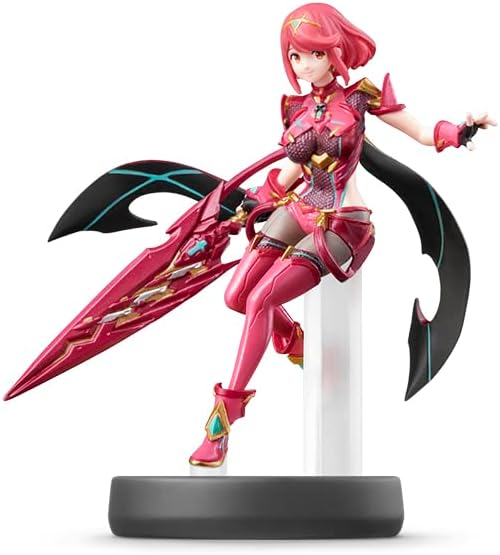 【月光魚】全新現貨 amiibo PYRA \u0026 MYTHRA 焰 \u0026 光 任天堂明星大亂鬥 異度神劍 2 異域神劍 NS