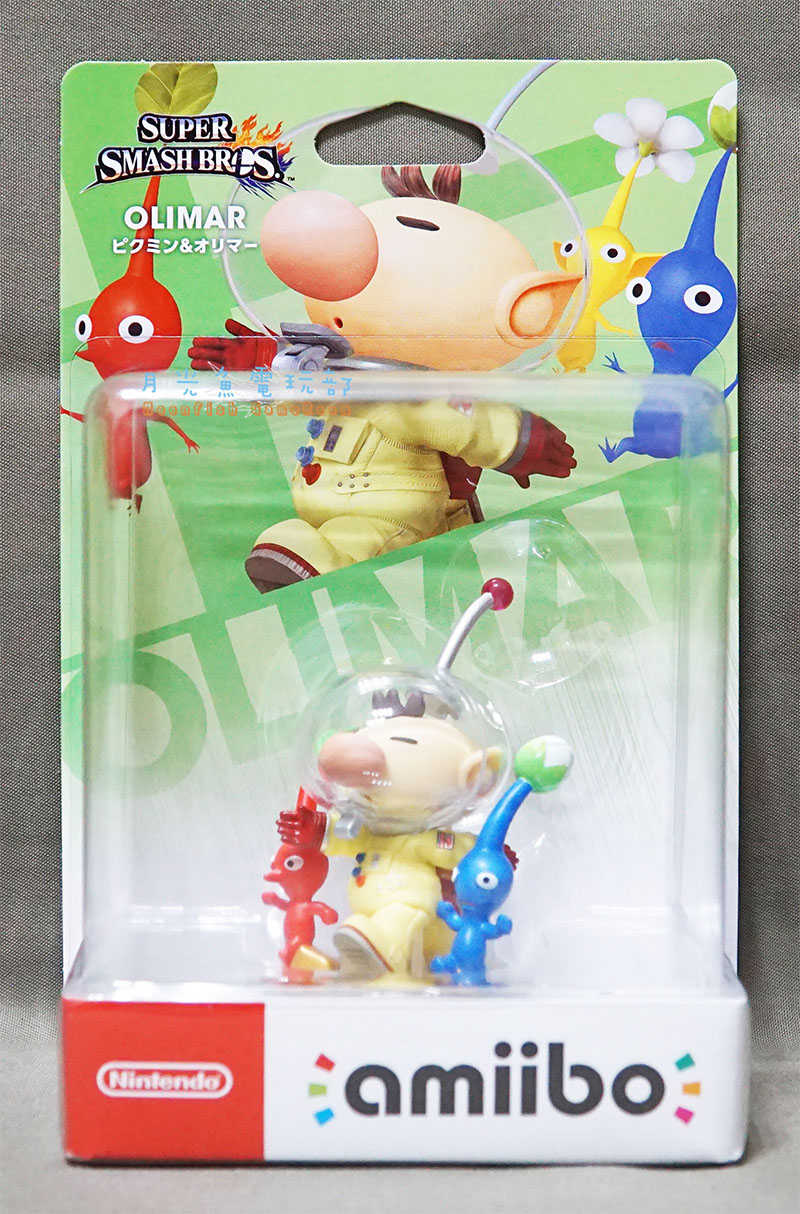 【月光魚 電玩部】全新現貨 amiibo OLIMAR & PIKMIN 皮克敏 & 歐利瑪 任天堂明星大亂鬥 NS