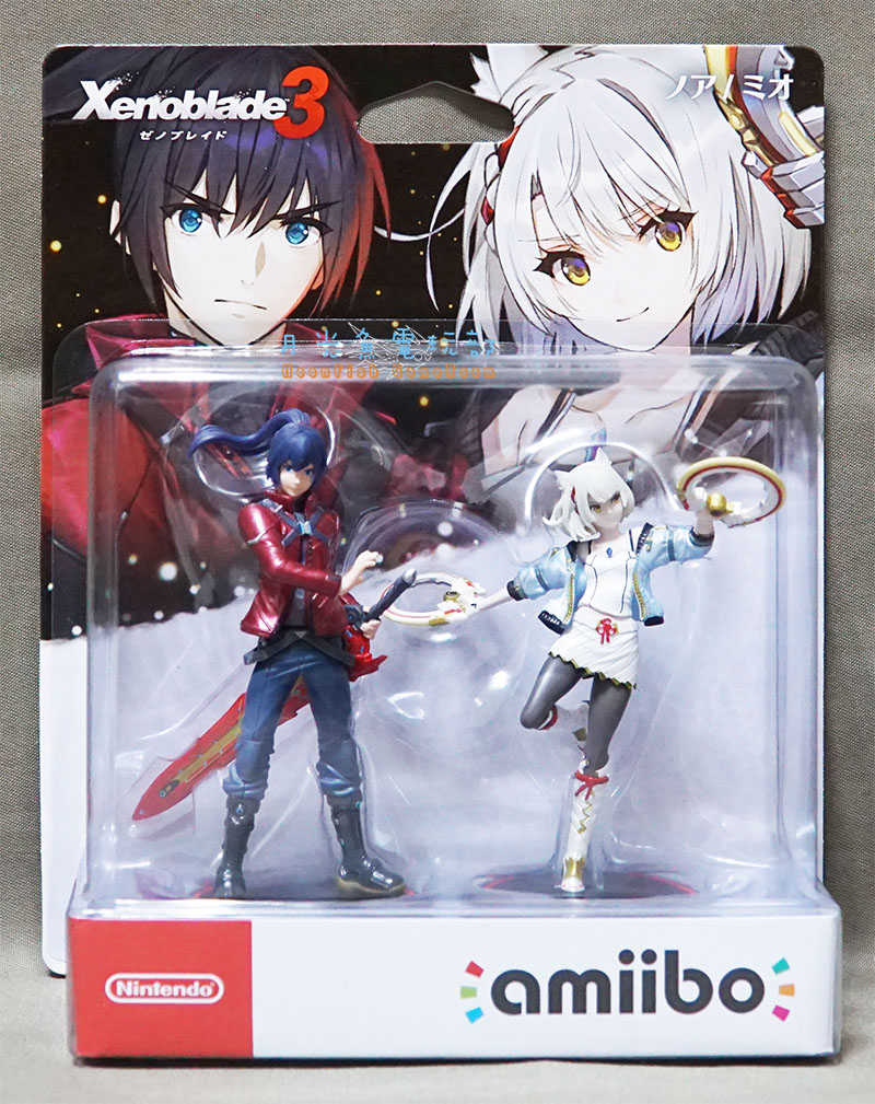 【月光魚 電玩部】全新現貨 amiibo 諾亞 & 彌央 異度神劍 3 異域神劍 NS