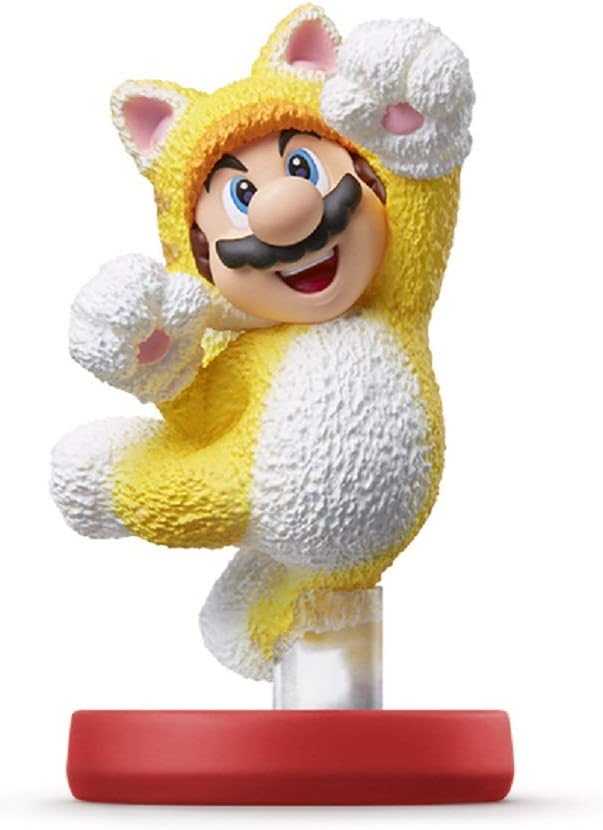 【月光魚 電玩部】現貨全新 amiibo 超級瑪利歐 3D世界 狂怒世界 貓咪 瑪莉歐 MARIO 馬力歐 瑪利歐 NS